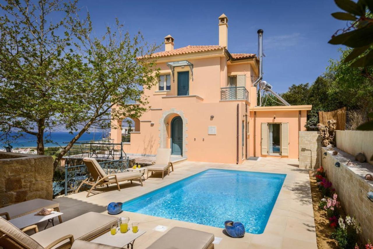 Seaview Villa Sofia ' Top Destination ' Kissamos Ngoại thất bức ảnh